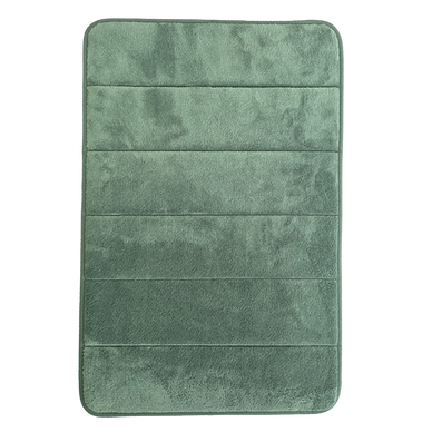 Tapis mémoire de forme embossé 50x70cm vert - LEVASSEUR