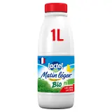 LACTEL Matin léger Lait facile à digérer sans lactose bio