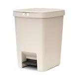 Brabantia Poubelle à pédale StepUp 25 litres - Soft Beige