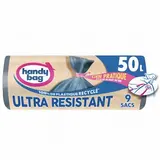 Handy Bag Sac poubelle ultra a lien 50L, 9 sacs poubelles