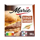 burger campagn.boeuf charolais & compot.oign.MARIENONS MARIE 190g