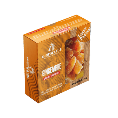 Gingembre déshydraté - BROUSSE&FILS, boîte 250g