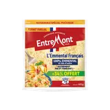 Emmental râpé extra fin Français ENTREMONT, 30%mg, 300g+34% offert