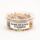 AUCHAN Mix maïs, noix de pécan et cacahuètes