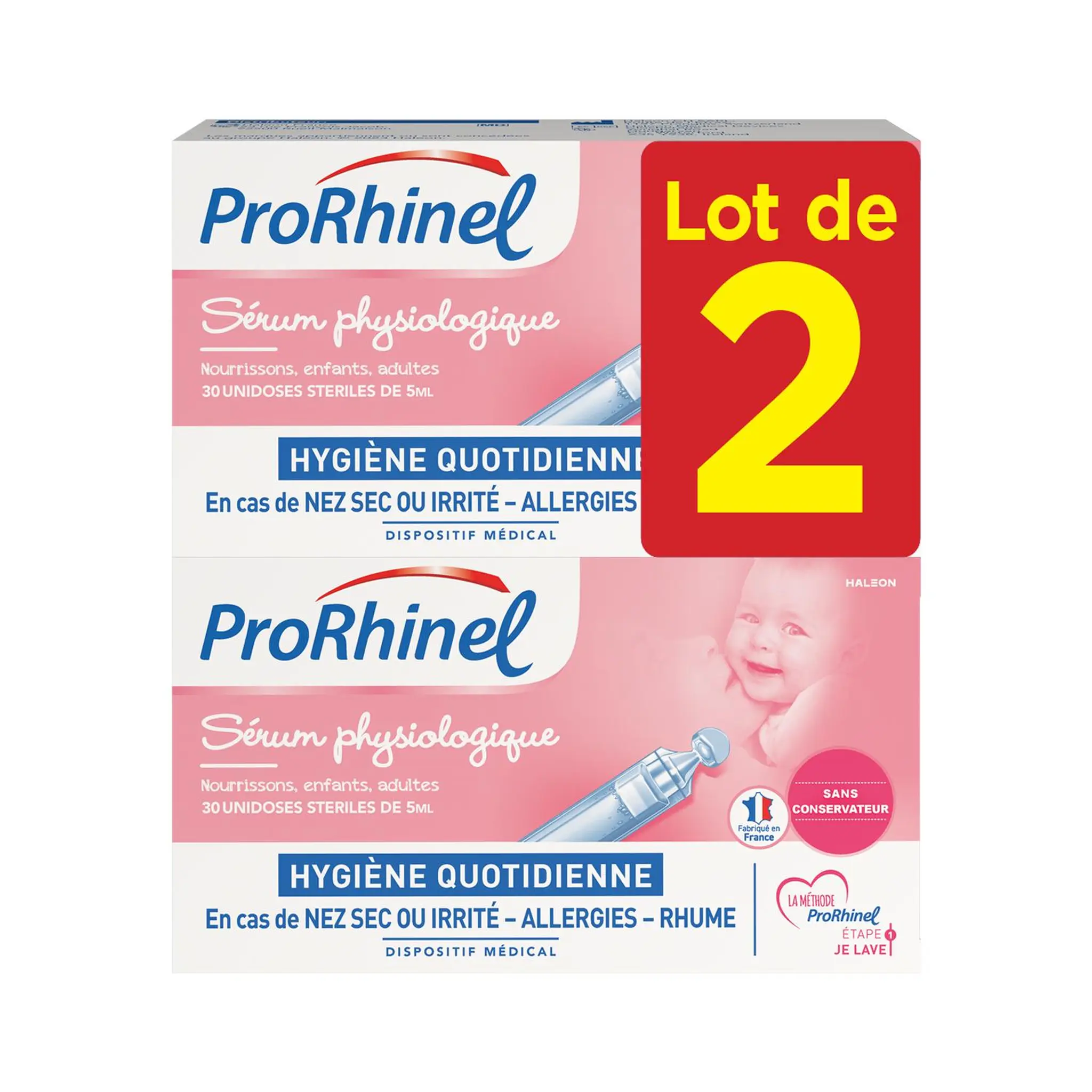 PRORHINEL Sérum physiologique