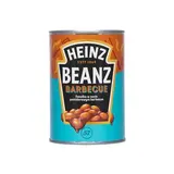 Heinz Haricots sauce barbecue - Baked Beans BBQ en conserve, 390g