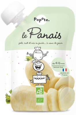Gourde Le Panais - dès 4/6 mois, Popote (120 g)