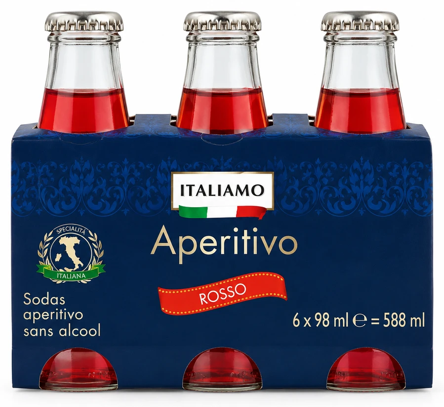 Sodas aperitivo sans alcool
