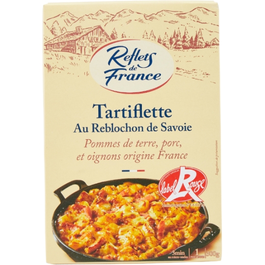 Plat Cuisiné Tartiflette au Reblochon de Savoie Label Rouge REFLETS DE FRANCE