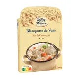 Plat cuisiné blanquette de veau riz REFLETS DE FRANCE