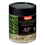 Sel Aromatique Ail et Fines Herbes pour Cuisine & Grillade Elaboré dans le Sud-Ouest AYMARD