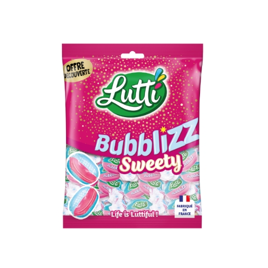 Bonbons à Sucer Bubblizz Sweety Halloween LUTTI
