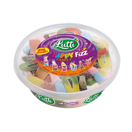 Bonbons Happy Family Fizz Halloween LUTTI