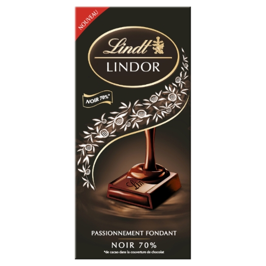Tablette de Chocolat Noir Lindor 70% LINDT