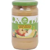 Compote pommes bananes CARREFOUR CLASSIC'