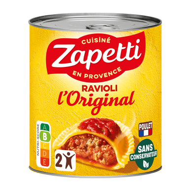 Ravioli original ZAPETTI boîte 800g