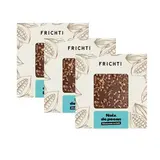 Lot de 3 x Carré de Chocolat Lait & Noix de Pécan, Frichti (80 g)