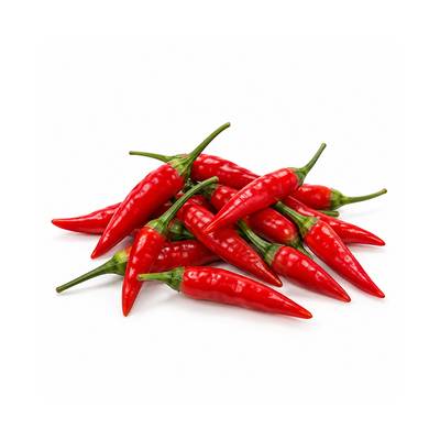 Piment oiseau rouge, Barquette de 100g