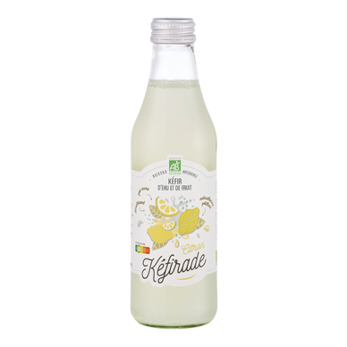 Kéfir d'eau et de fruits citron bio L'ATELIER DU FERMENT 25cl
