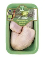 Cuisses de poulet, Bio du Maine (x 2, 550 g - 600 g)