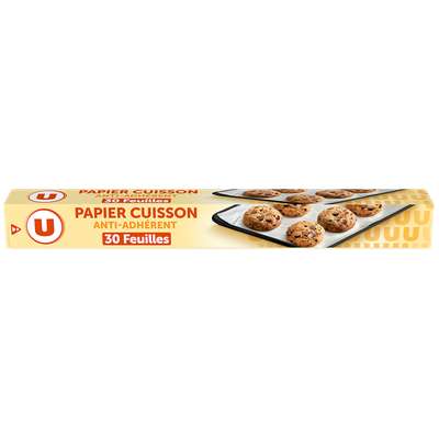Papier cuisson anti-adhérent, U (x 30 feuilles)