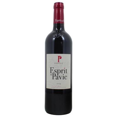 Bordeaux rouge AOC Esprit de Pavie, 75cl