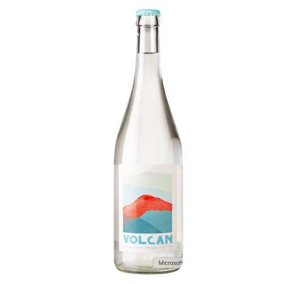 Eau minérale naturellement gazeuse, Volcan (75 cl)