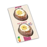 Oeufs durs au jambon, QUALITE TRAITEUR, 2x90g