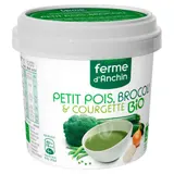 Ferme d'Anchin Soupe petit pois brocoli et courgette Bio 300ml