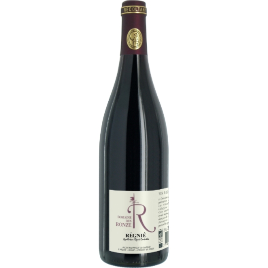Vin Rouge Beaujolais Bio DOMAINE DES RONZE