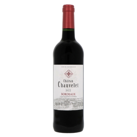 Vin Rouge de Bordeaux CHATEAU CHAUVELET