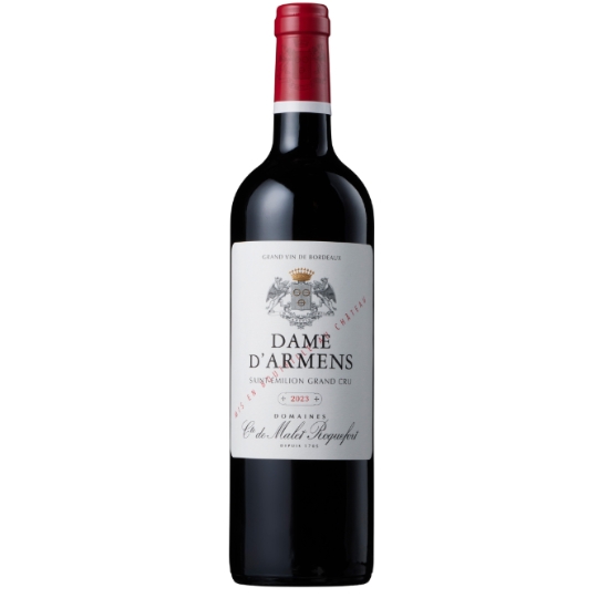 Vin Rouge AOC Saint-Émilion Grand Cru DAME D'ARMENS