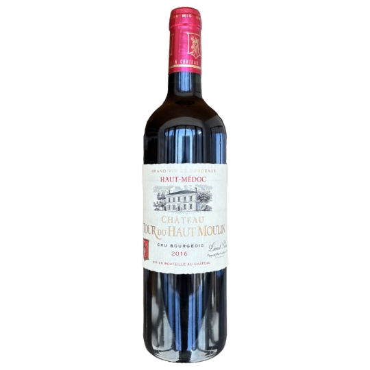 Vin Rouge AOC Haut-Médoc Cru Bourgeois CHATEAU TOUR DU HAUT MOULIN
