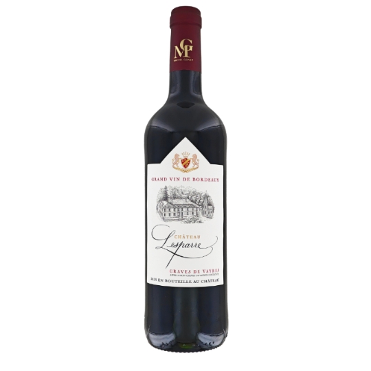 Vin Rouge A.O.P Graves de Vayres CHATEAU LESPARRE