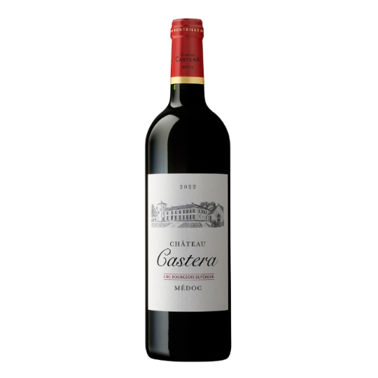 Vin Rouge Cru Bourgeois Supérieur Médoc CHATEAU CASTERA