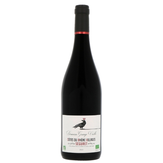 Vin Rouge Côtes du Rhône Villages Seguret Bio DOMAINE GRANGE VIEILLE