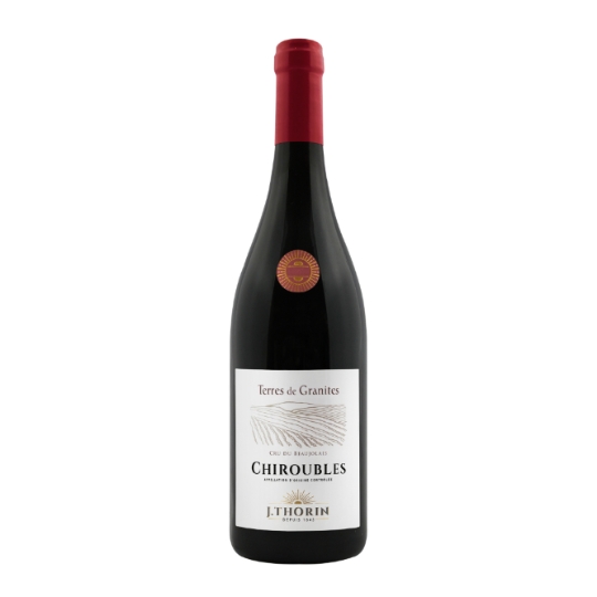 Vin Rouge AOC Chiroubles Terres de Granites Cru du Beaujolais J.THORIN