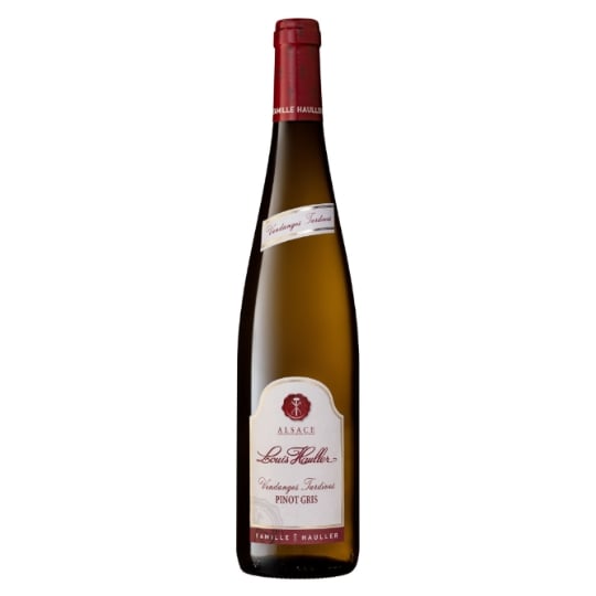 Vin blanc Alsace Pinot Gris Vendanges Tardives FAMILLE HAULLER