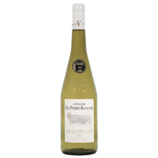 Vin Blanc de Sèvre et Maine Sur Lie Muscadet DOMAINE DES PIERRES BLANCHES