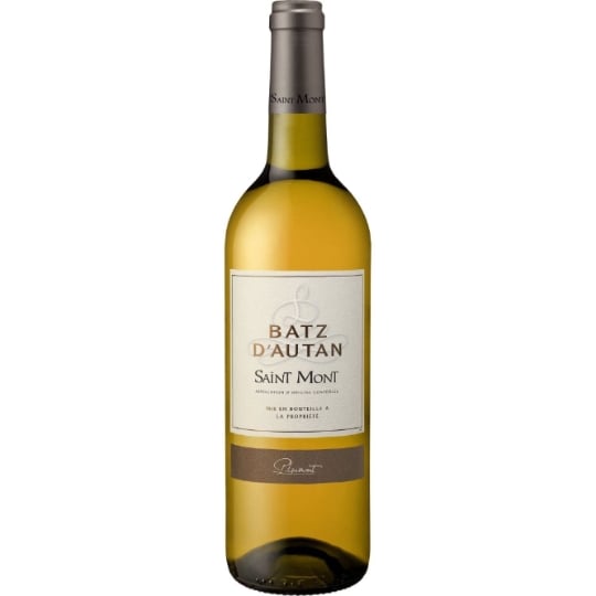 Vin Blanc Sud Ouest Saint Mont  Gros Manseng - Petit Courbu - Arrufiac BATZ D'AUTAN