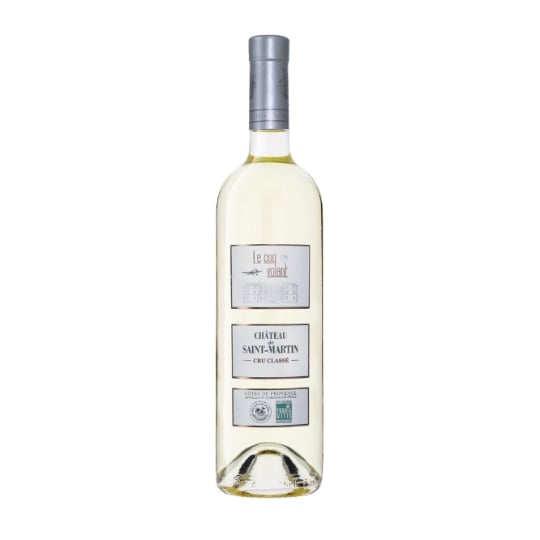 Vin Blanc A.O.P. Côtes de Provence Cru Classé CHATEAU DE SAINT-MARTIN LE COQ VOLANT