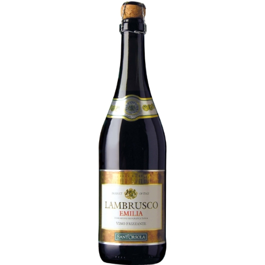 Lambrusco IGT Emilia Vino Frizzante SANT'ORSOLA