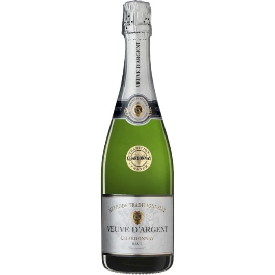 Vin Blanc Mousseux Brut VEUVE D'ARGENT