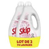 Lessive liquide peaux sensibles SKIP 2x37 lavages