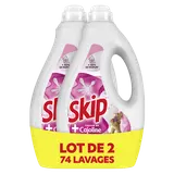 Lessive liquide touche de cajoline SKIP 2x37 lavages