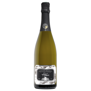 Crémant d'Alsace AOP brut Hoen cuvée Platine HVE3 Vignerons Engagés75cl