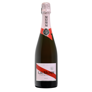 Vin rosé Champagne GH Cordon rouge MUMM, 75cl