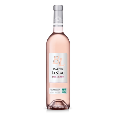Vin rosé Bordeaux AOP Baron de Lestac 75cl