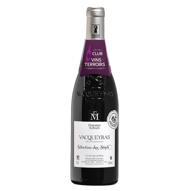CVT Vacqueyras AOP rouge Domaine Saint Roch Sélection des Steph HVE375cl