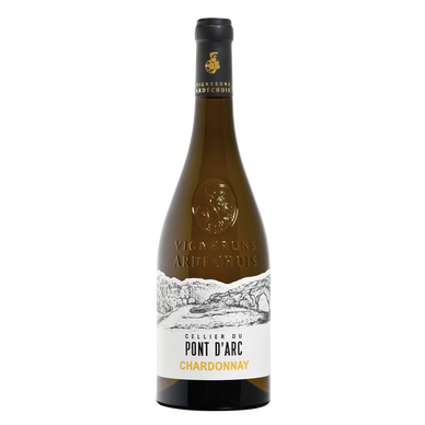 Ardèche IGP blanc Pont d'Arc Chardonnay 75cl